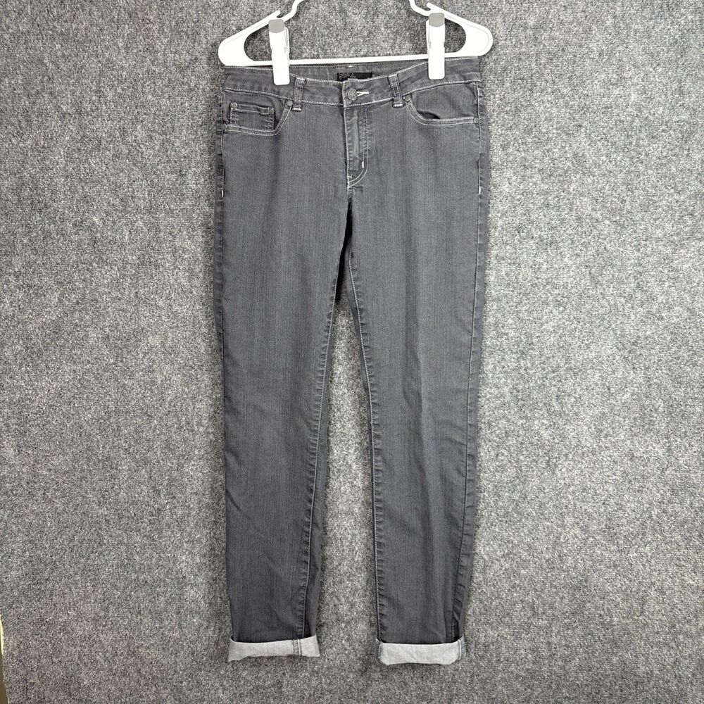 prAna Jeans Womens Size 8 Grey Straight Stretch Modern